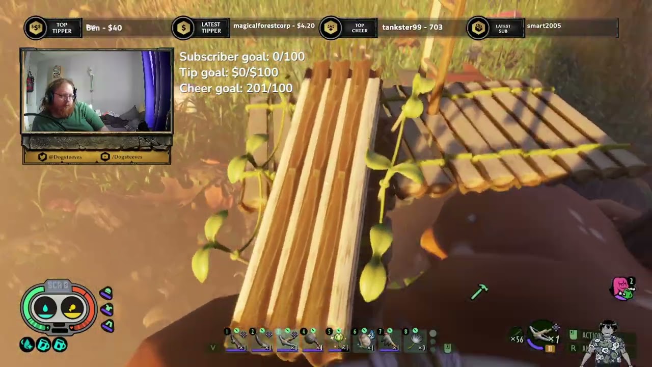 upgrading in grounded!