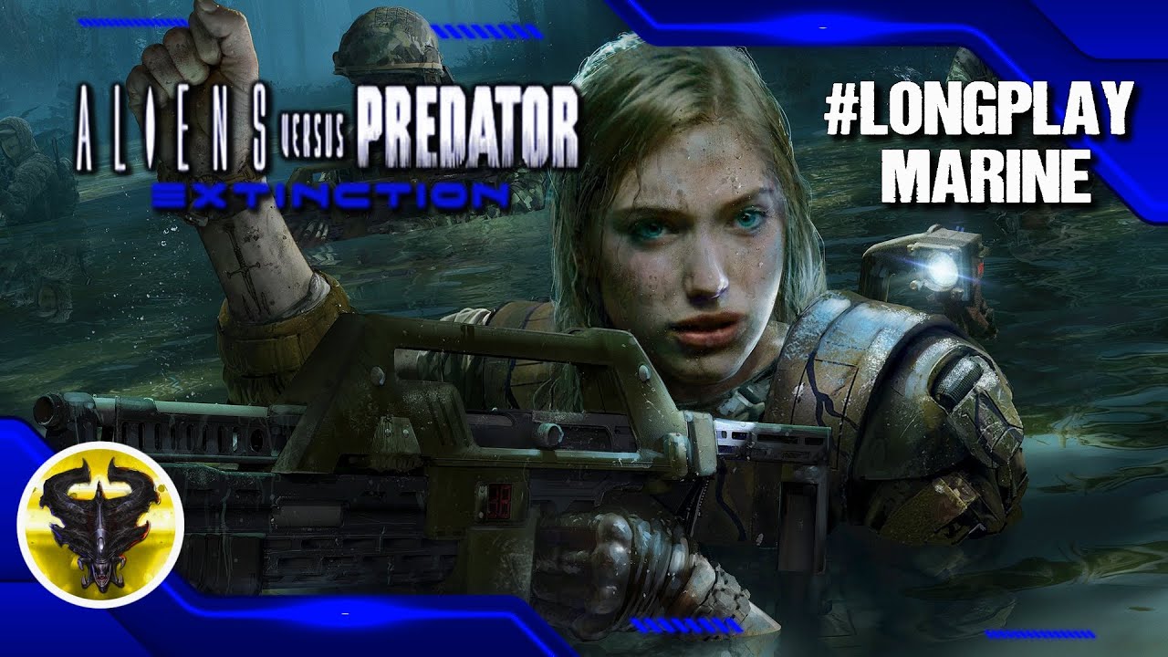 Aliens VS Predator : Extinction [PS2 / Marine / Difficile] - FR | Longplay : BIENVENUE EN ENFER !