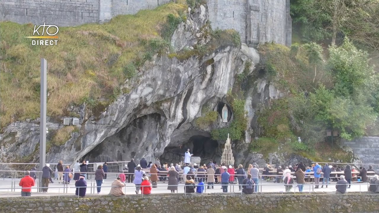 Chapelet du 3 mars 2022 &agrave; Lourdes
