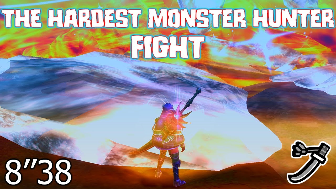 I Cleared The Hardest Monster Hunter Fight With Longsword. (Musou Elzelion)