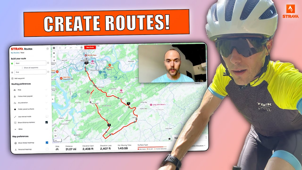 Как создать маршрут на Strava: руководство по планированию велосипедного маршрута