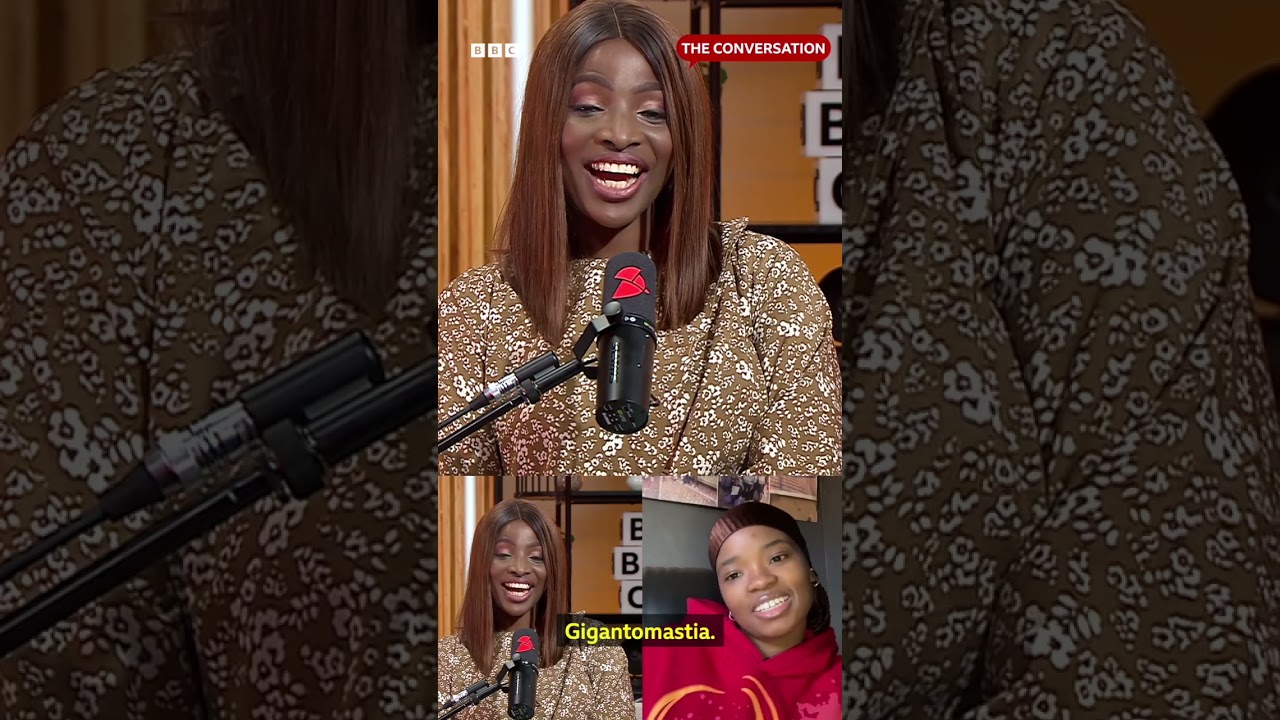 'I'm a slim girl with huge breasts' - BBC Africa