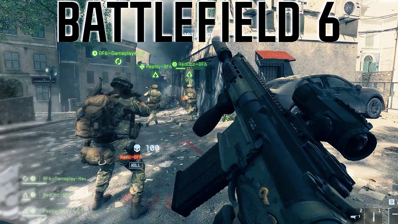 BATTLEFIELD 6: URBAN VICTORY - Squad Deathmatch M417 Assault Rifle Gameplay