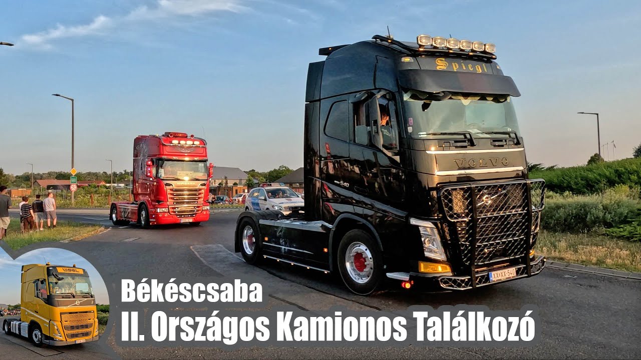 II. Országos Kamionos Találkozó és Fesztivál (felvonulás)