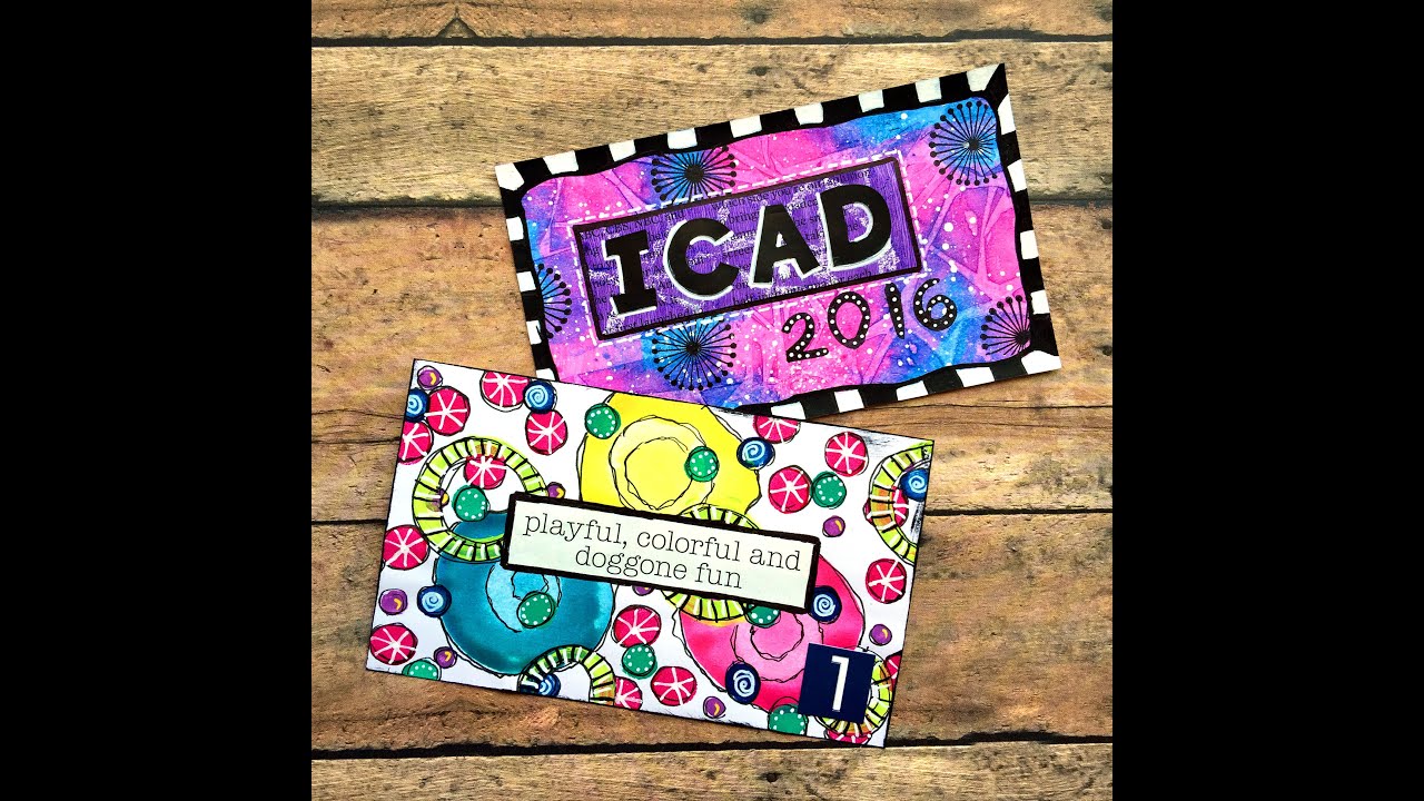 ICAD 2016 - Cover and Card #1