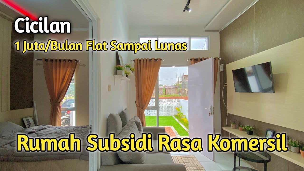 Gak Nyangka! Rumah Subsidi 5x12 Sebagus ini Dalamnya Cicilan Flat 1 Jutaan | Permata Nusa Indah