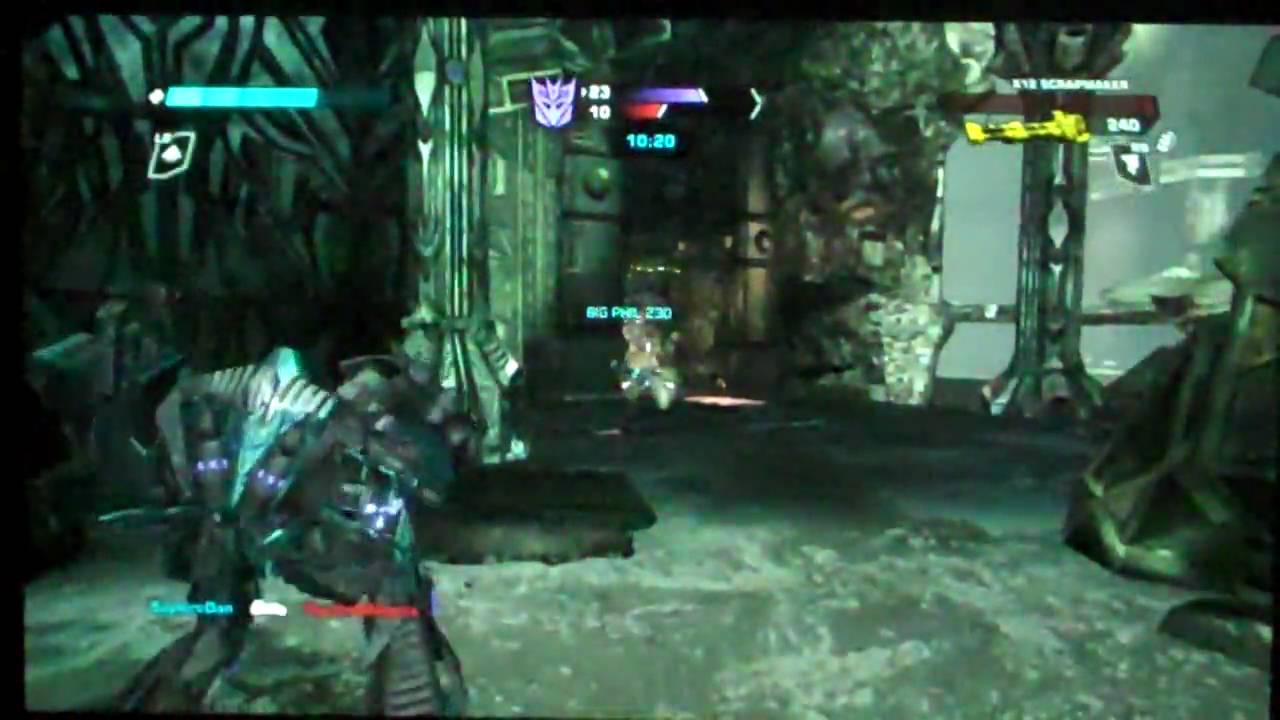 Transformers War for Cybertron Multiplayer demo - Decepticon Soldier (Megatron)