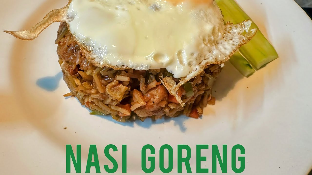 Homemade Indonesian Nasi Goreng