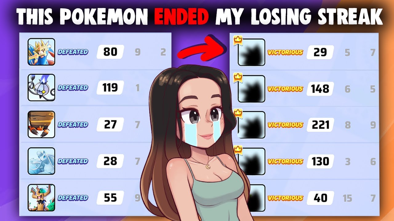 i was on a losing streak until i used THIS Pokemon...