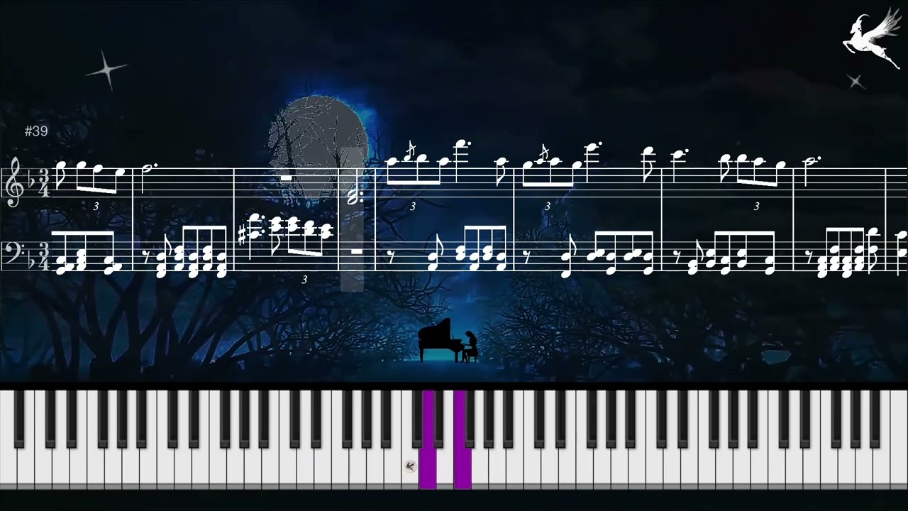 Serenade : Schwanengesang No. 4 || F. P. Schubert, D.957 || Piano (Music Score & Keyboard Tutorial)