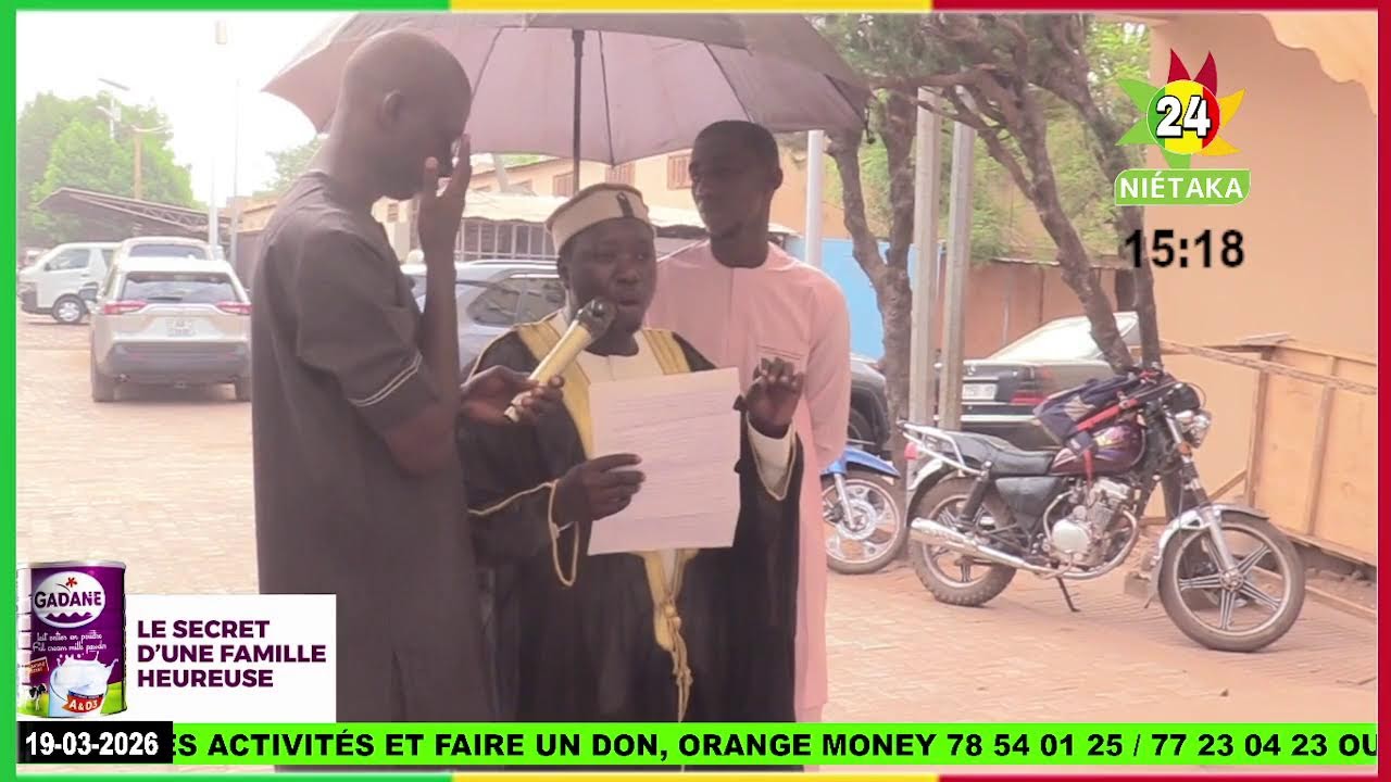 IMAM OUMAR TANDIA | SERMON DE LA FÊTE DE RAMADAN 19-03-2026 https://www.youtube.com/@nyetaka24