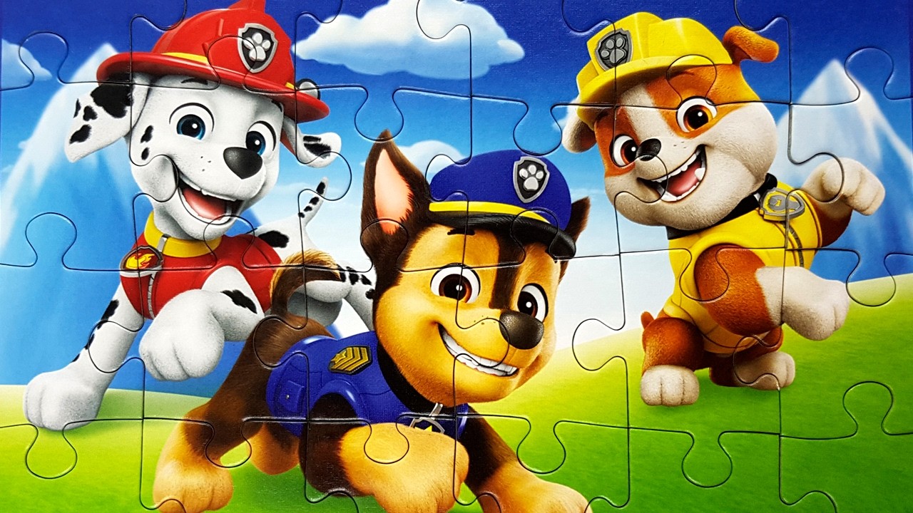 Puzzle Psi Patrol dla dzieci | Wideo z układanką dla dzieci | Rompecabezas Patrulla Canina