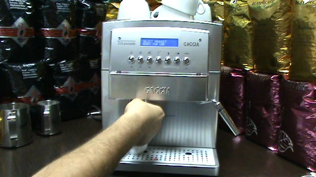 Gaggia Titanium.MPG