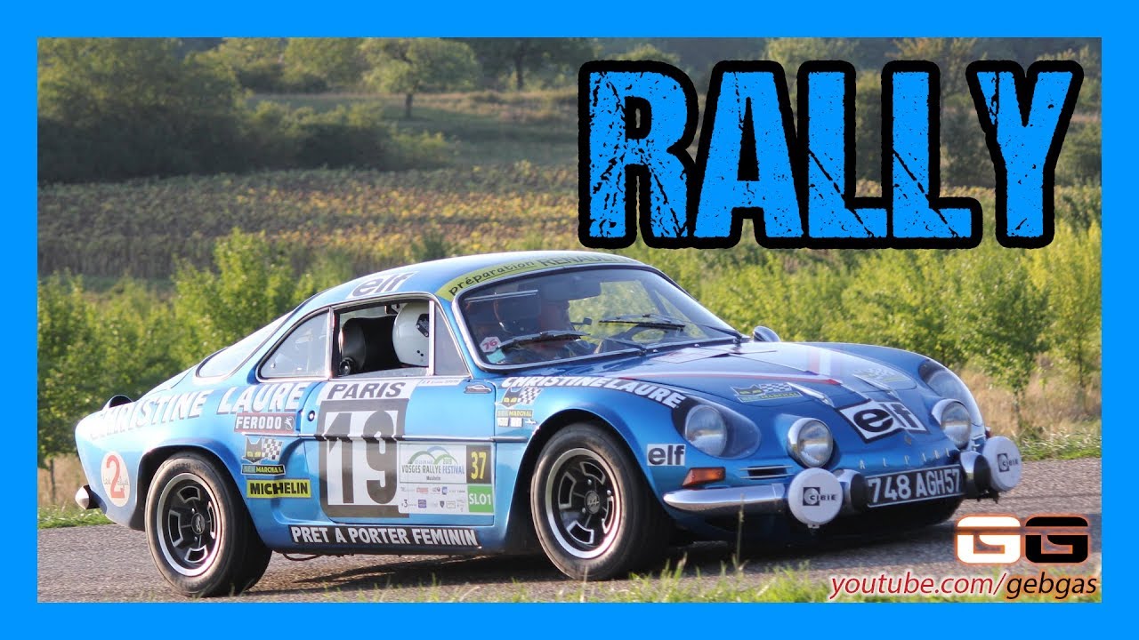 Alpine A110 1600 SC - Jacky DANIEL - RALLY - 2019 - Vosges Rallye Festival + Andrée GEISTEL