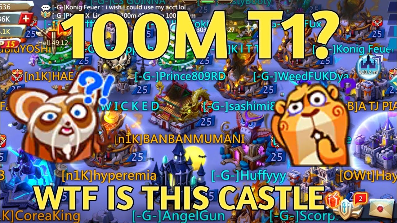 T1 HOARDERS STILL EXIST? | WAR IN K1001 | MASSIVE T1 HOARDER UNDER ATTACK | LORDSMOBILE