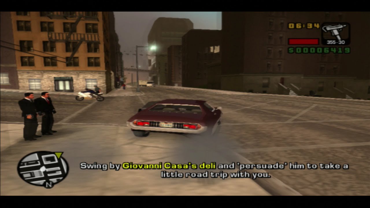 GTA: Liberty City Stories (PS2) Mission #14: Dead Meat