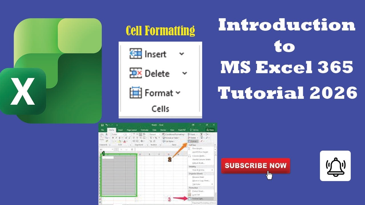 How to Use Format Cells in MS Excel 365 (Step-by-Step)