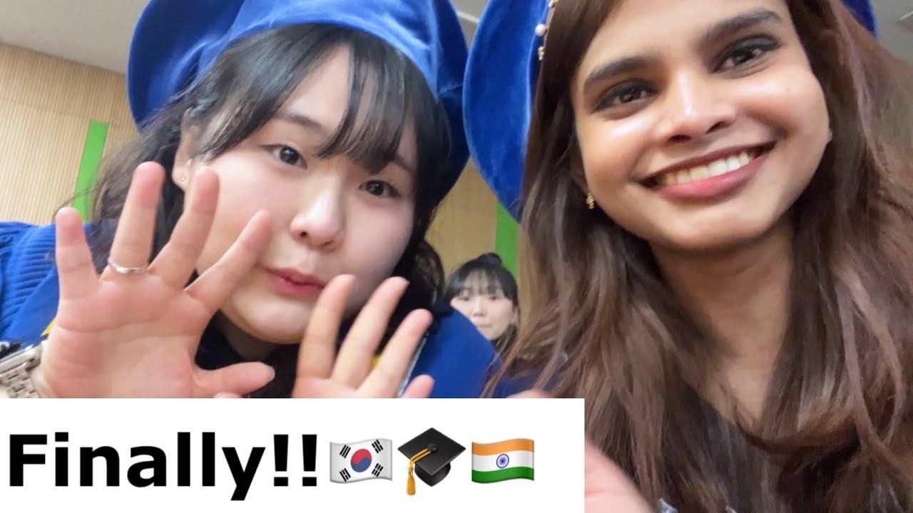 The moment I graduated 👩‍🎓🇰🇷 - FINALLY ‼️🤧