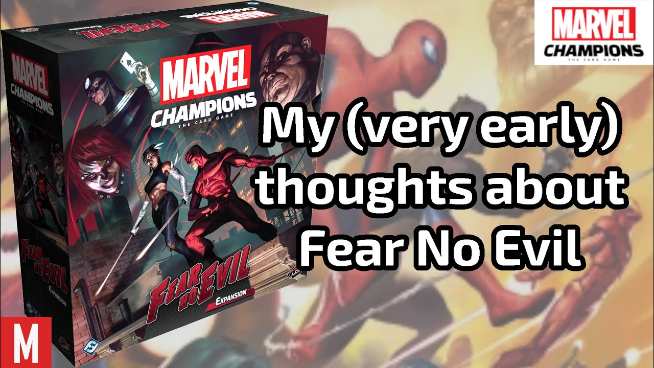 Мои первые впечатления о Fear No Evil для #marvelchampions