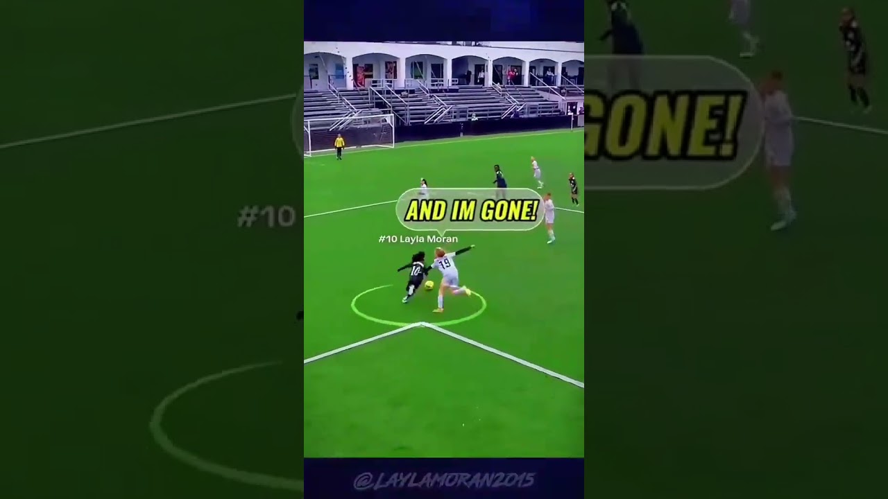 9 ANOS 😱👀 Layla Moran tem talento? #futebol #skills #footballtiktok
