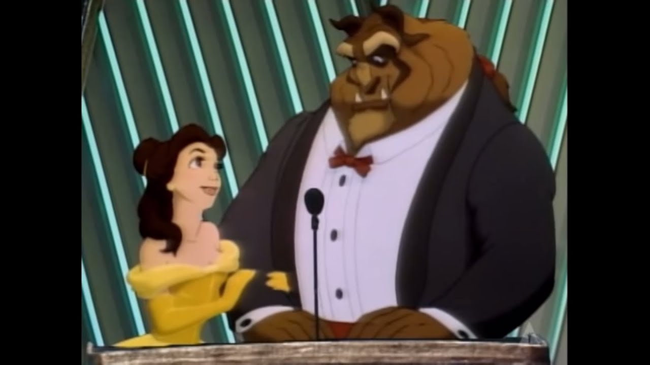 &ldquo;BEAUTY AND THE BEAST&rdquo; Present ACADEMY AWARD for Animated Short Film (1992)