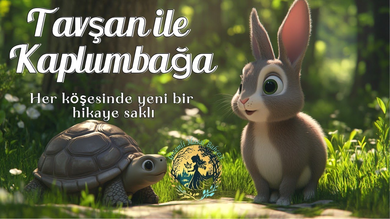 Çocuk Masalı -  🐇Tavşan ile Kaplumbağa🐢