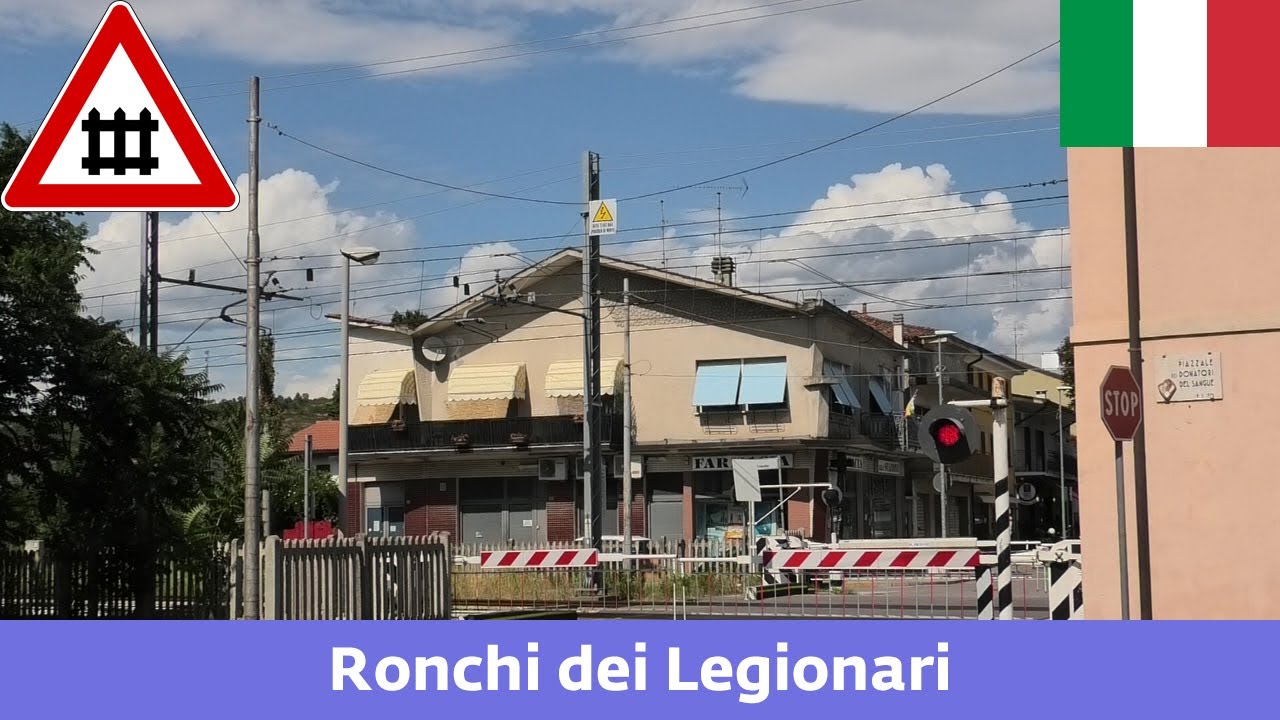 Železniční přejezd/Passaggio a livello Ronchi dei Legionari (I) - 3.8.2024