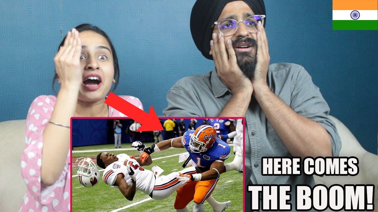 INDIAN CRICKET FANS REACT TO NFL Footballs Biggest Hits Ever | BRUTAL!!!!