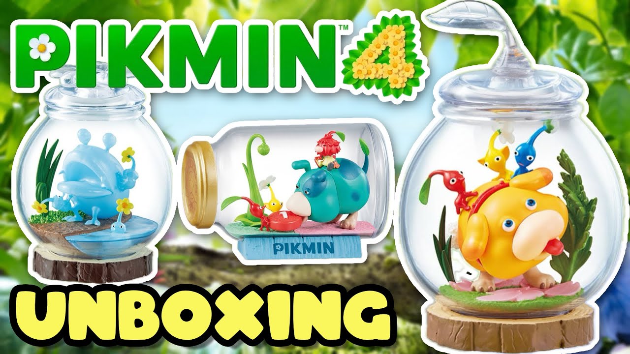 PIKMIN 4 TERRARIUMS | Re-Ment Pikmin Terrarium Collection 2 Unboxing
