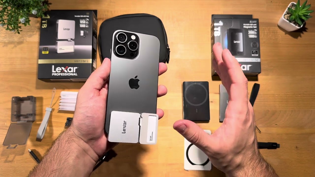 UN SDD POUR VOTRE IPHONE ?! LEXAR GO & SL500M, UNE VÉRITABLE RÉVOLUTION ✔️ [FR]