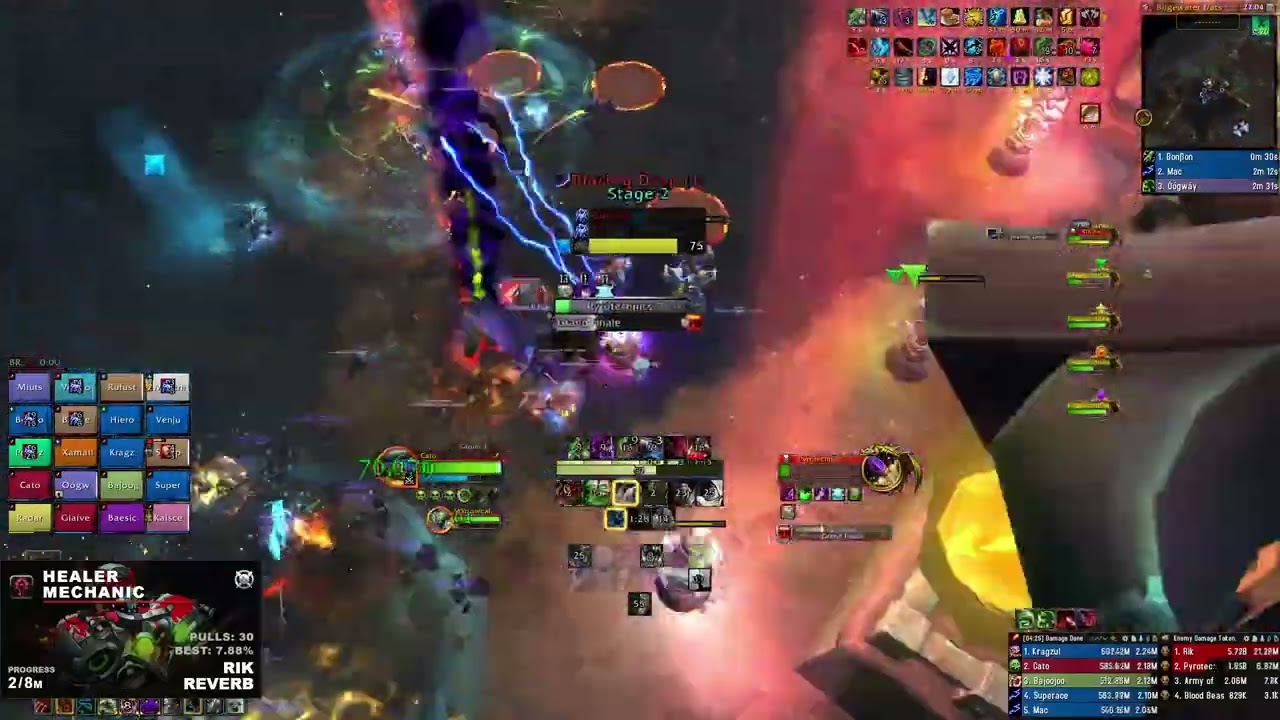 [Healer Mechanic] Mythic Rik Reverb Kill - Unholy PoV