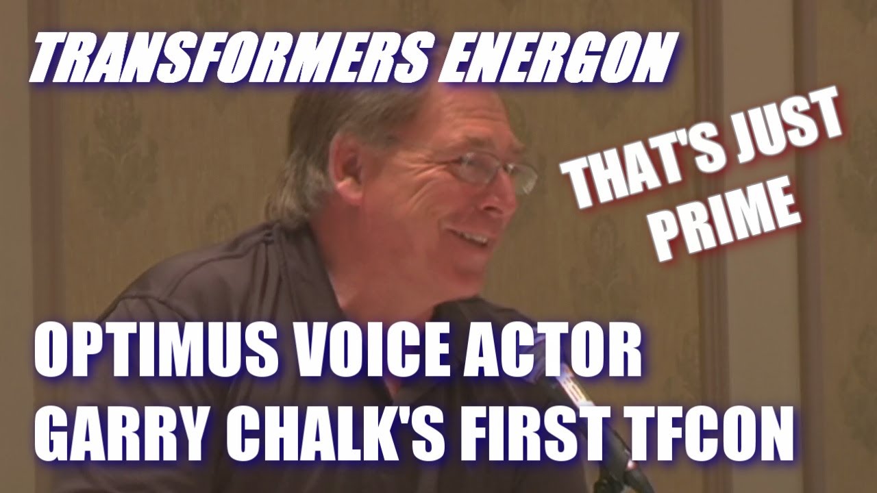 Transformers Optimus Actor Garry Chalk on Scott McNeil & David Kaye at his First TFcon Toronto.