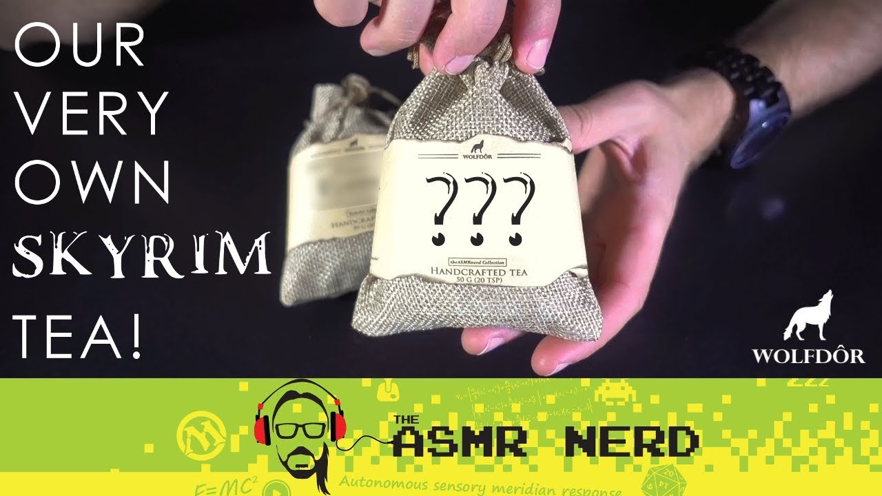 ASMR Whisper | The LusTEA Argonian?? 😂 Revealing Our Custom Skyrim Tea from Wolfdor!