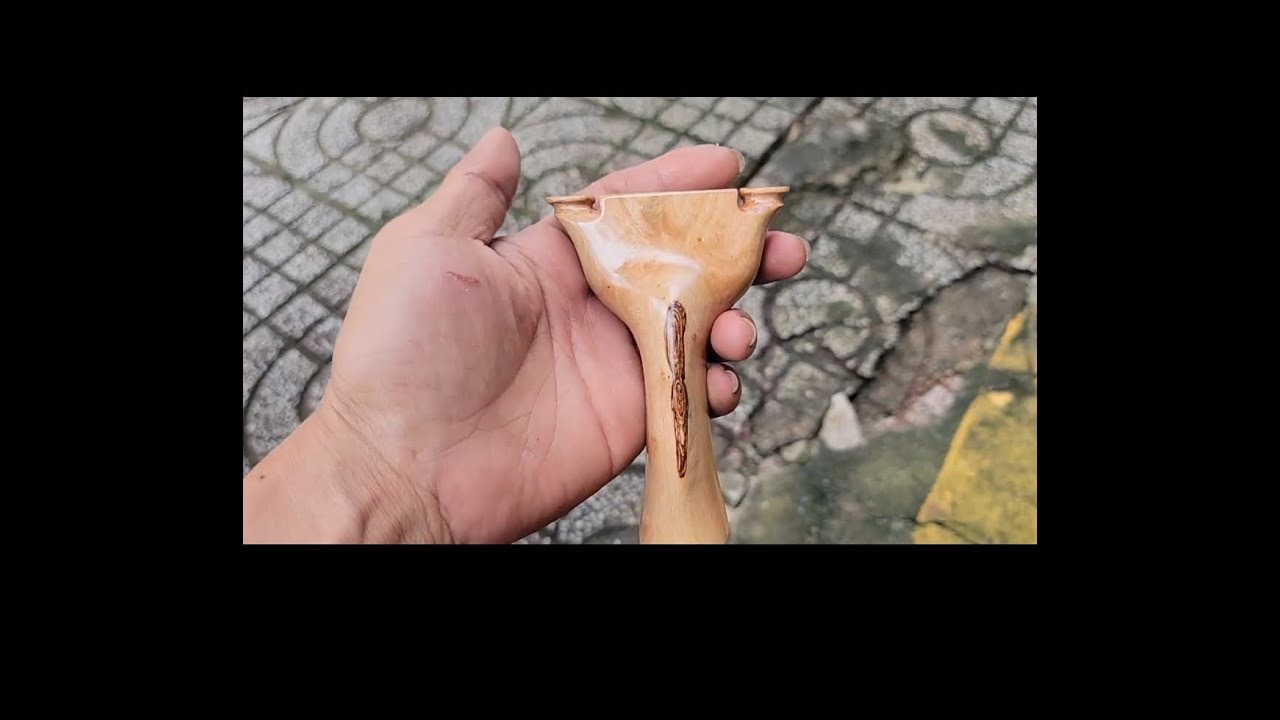 Slingshotluandx//thử Làm ná cao su không lòng chạc,-đẹp,gỗ nhãn chạc 7.9 #slingshot  #diy #nacaosu