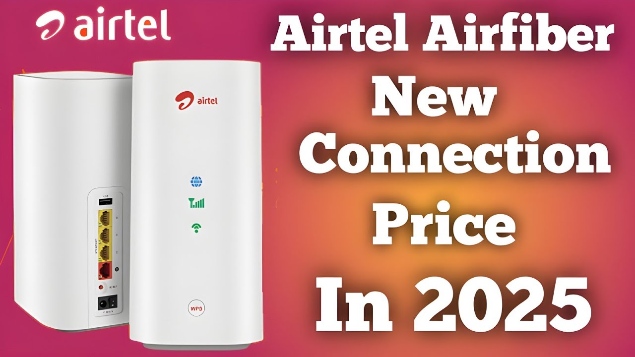 Airtel Airfiber New Connection price  // Airtel Airfiber Connection Ka price