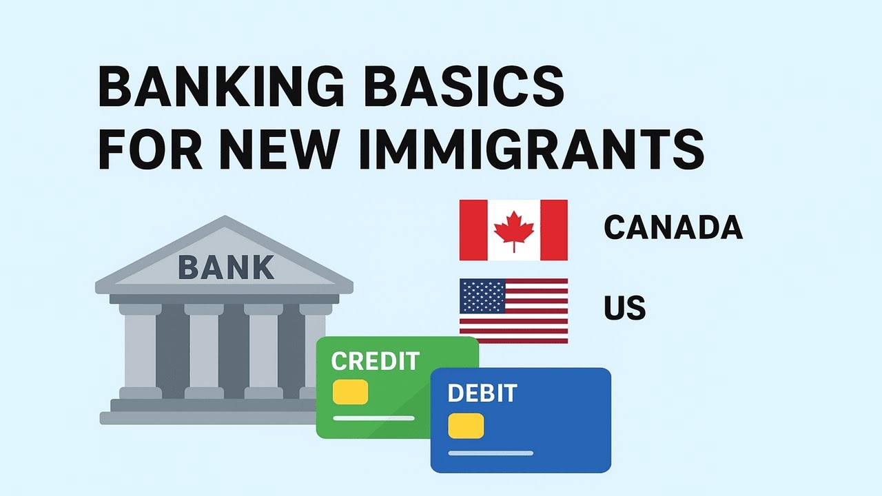 Banking Basics for New Immigrants (Canada & US)