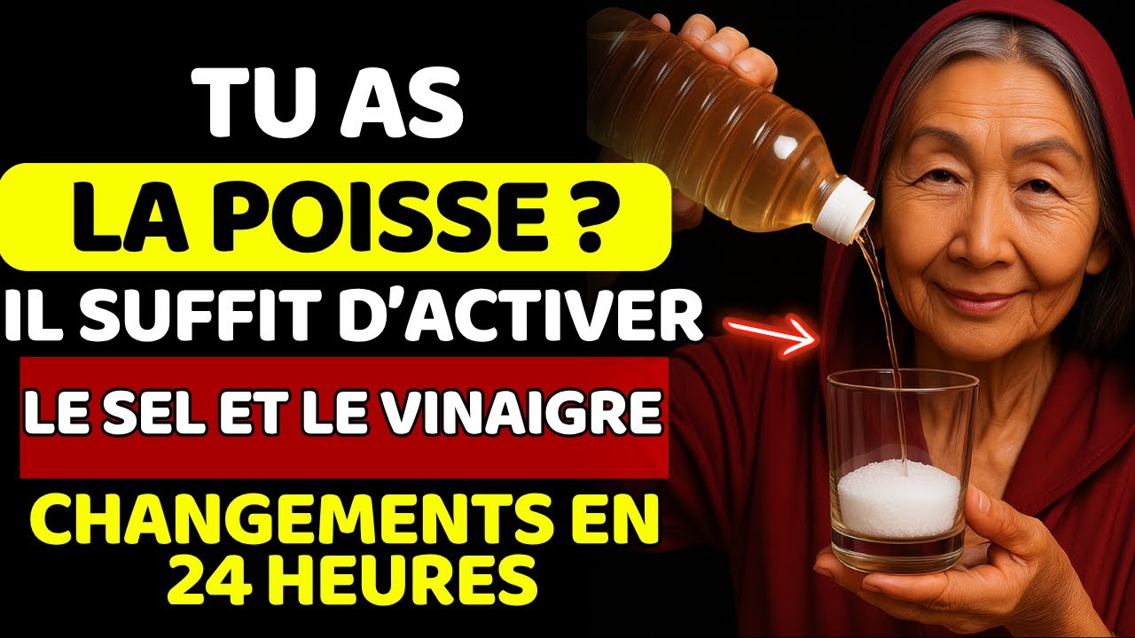 Dis adieu à la malchance – Fais ce rituel au sel et au vinaigre dès maintenant ! Sagesse bouddhiste