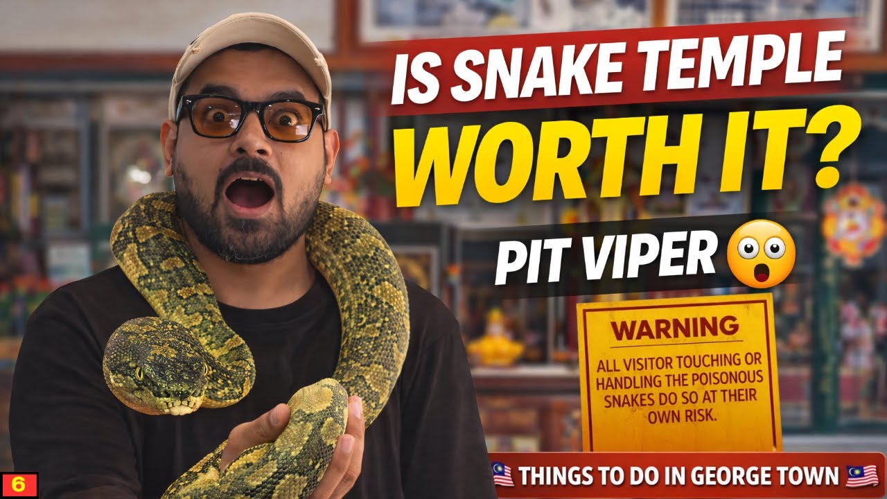 I visited this extreme temple in Penang | Things to do in George Town 🇲🇾