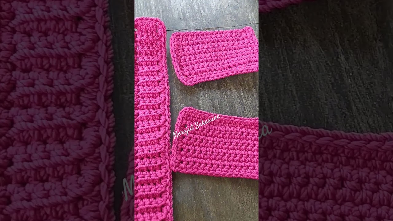 Domko rajut🫰🏻 #dompetkoin #handmade #merajutuntukpemula #shortvideo #subscribe #rajut