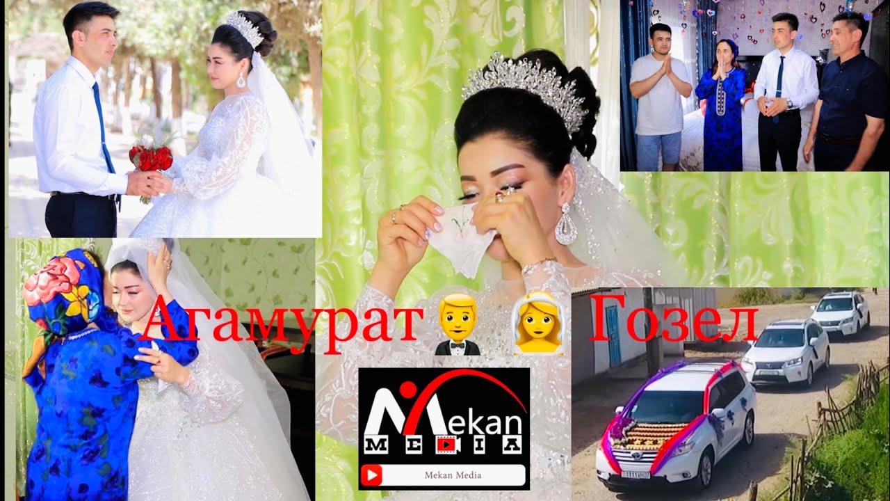 Агамурат 🤵‍♂️👰‍♀️ Гозел. 1-часть.🎥​⁠@MEKANMEDIA#tuy