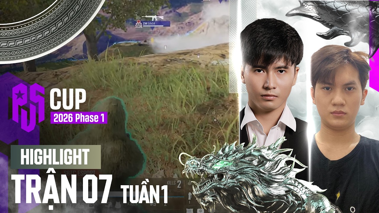 🏆[Highlight PVS Cup 2026 P1] Tuần 1 Trận 7: Augustus clutch mãn nhãn - SBTC có Top 1 đầu tiên