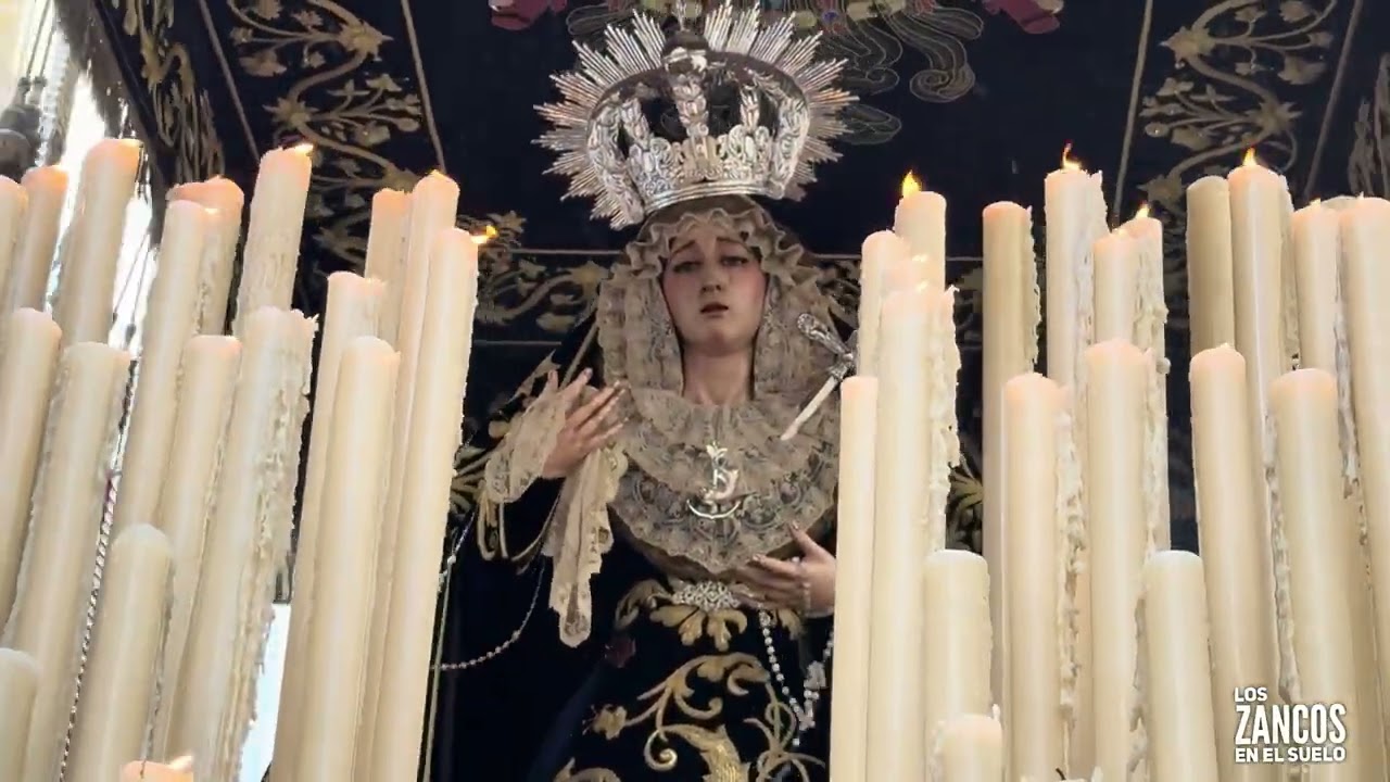 Virgen de las Lágrimas Vera Cruz Jueves Santo Jerez 2025 C/Gaitan BM Nazareno de Rota