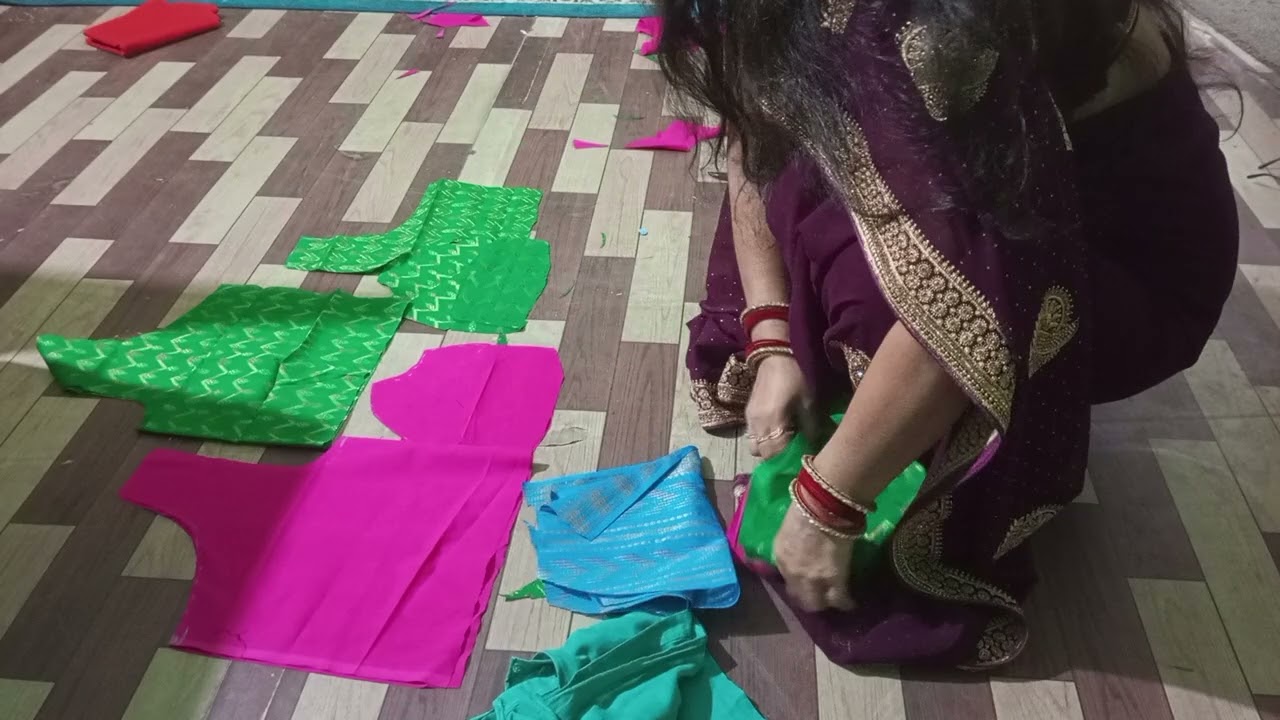 Blouse ki cutting 