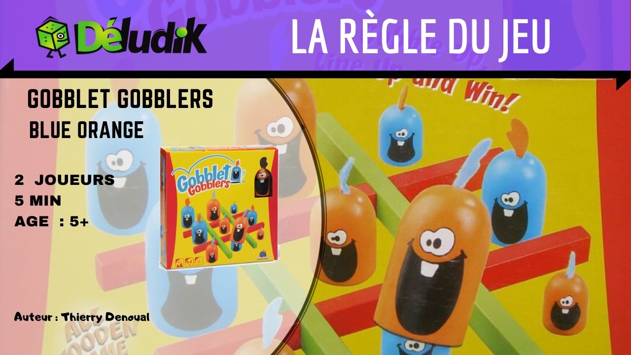 Gobblet Gobblers - la règle du jeu  - Blue orange