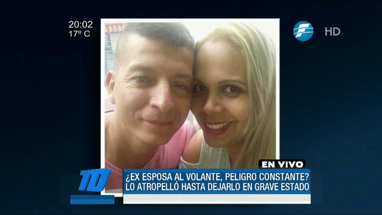 Brasil: Mintió a su expareja y esta lo atropelló con su auto