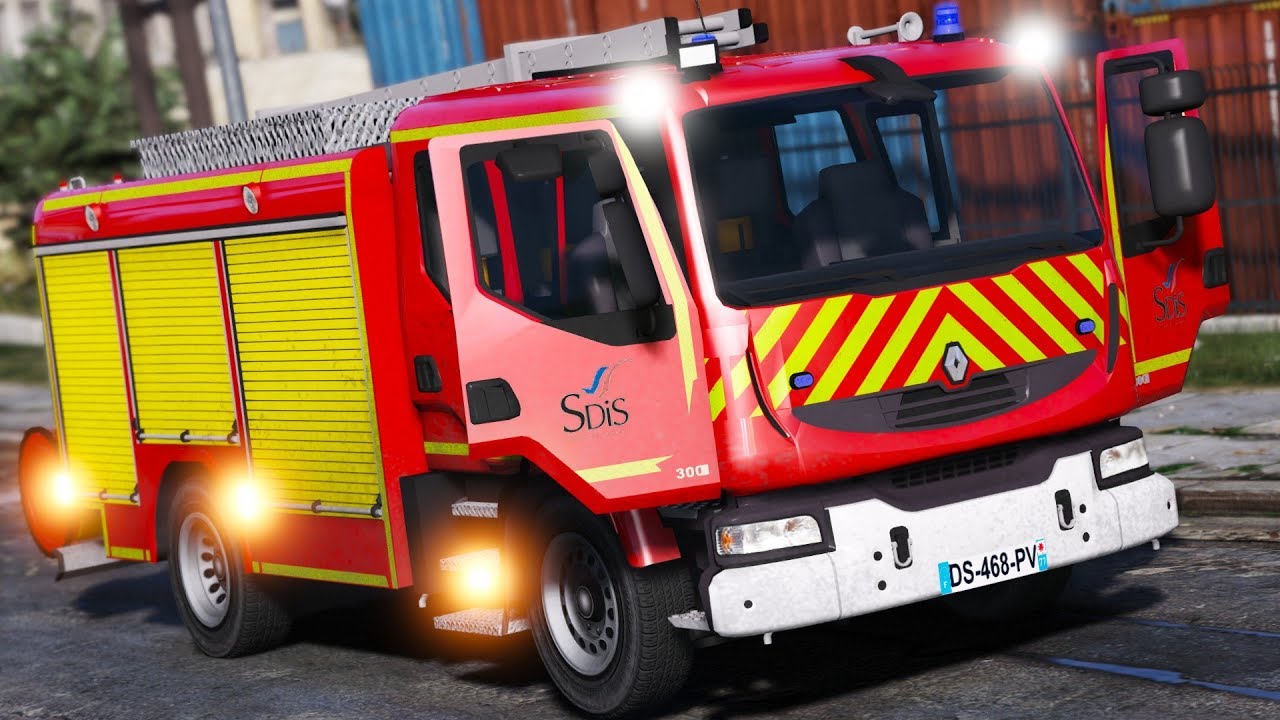 [GTA 5] NOUVEAU FPT RENAULT MIDLUM | SAPEURS-POMPIERS #INTERVENTION41