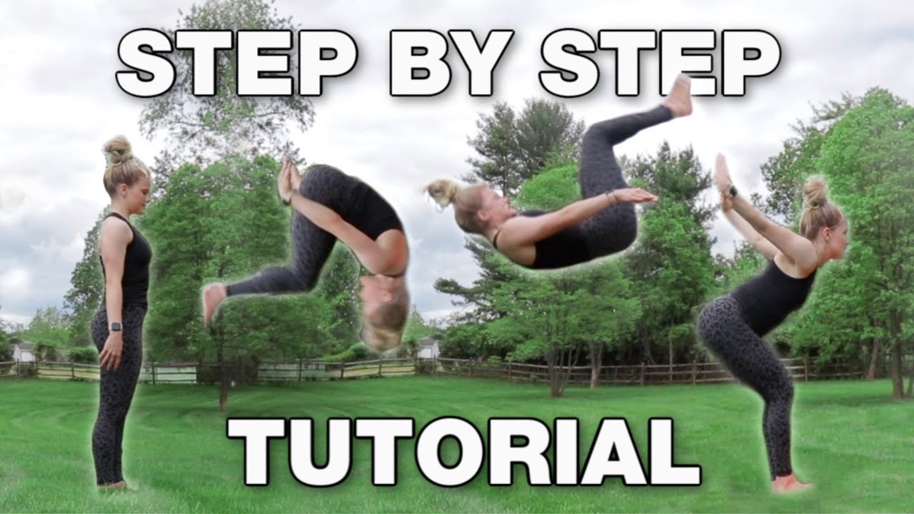 Standing Back Flip/Tuck Tutorial! *LEARN AT HOME*