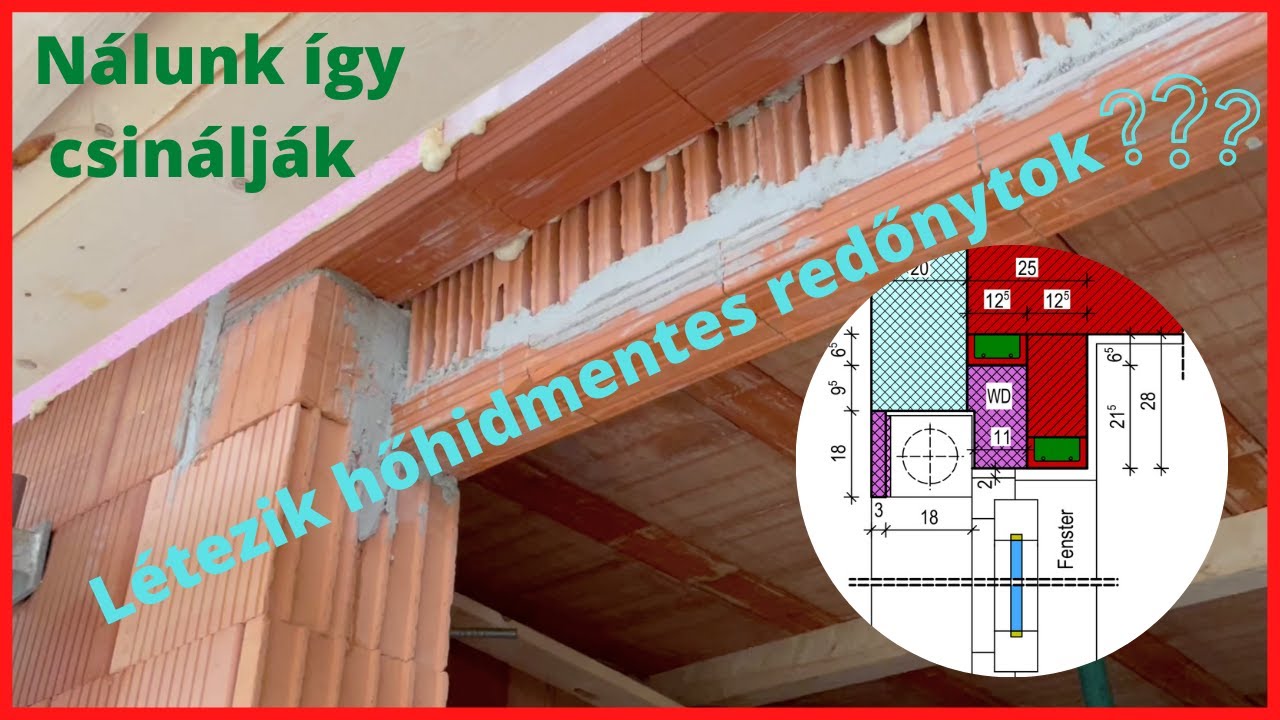 Beépített redőnytok - Hogy ne legyen hőhíd.