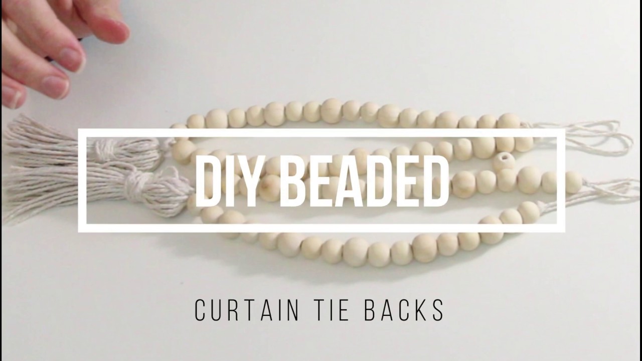 DIY Curtain Tiebacks | No-Cost Project