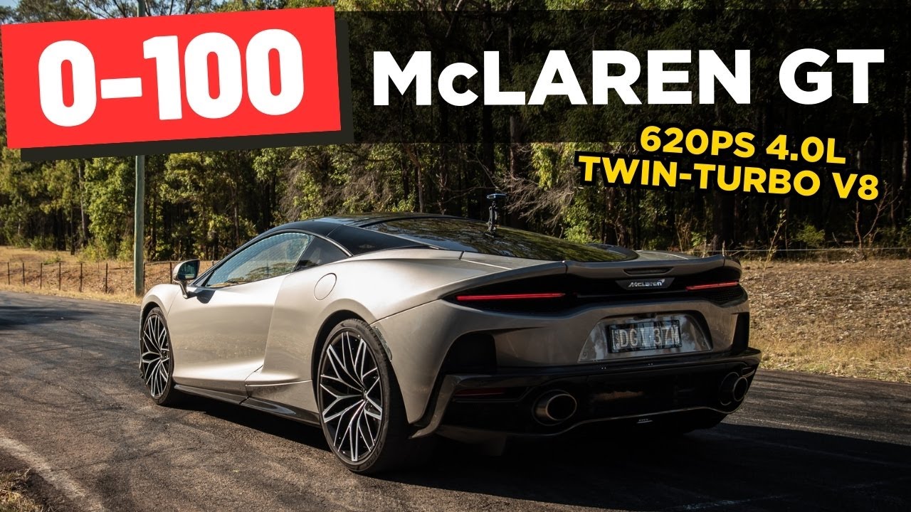 2023 McLaren GT review: 0-100, 1/4 mile, 0-200 & engine sound
